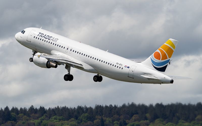 Airbus A320 flown by Pradhaan Air Express