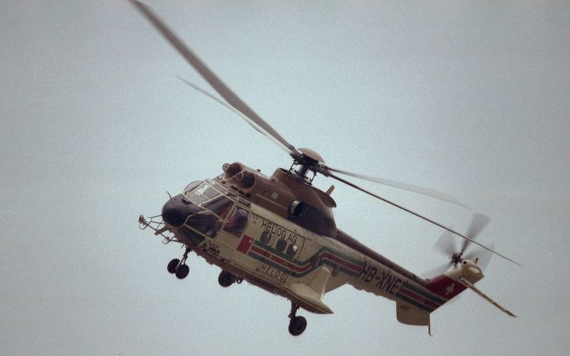 Airbus AS332 Super Puma helicopter