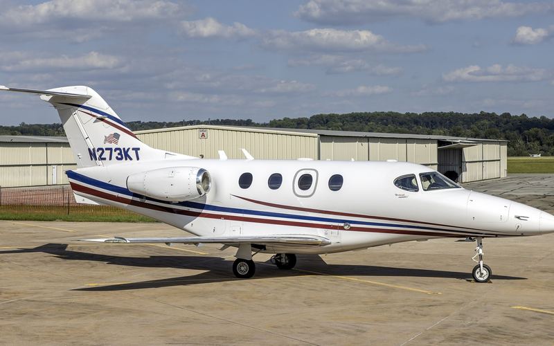 Beechcraft Premier I flown by Shivan Aadithya Air Services