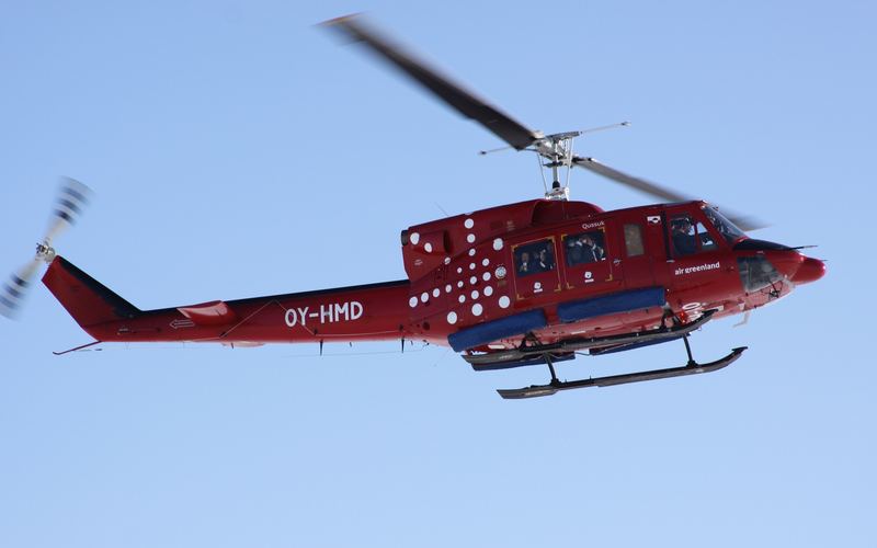 Bell 212 helicopter
