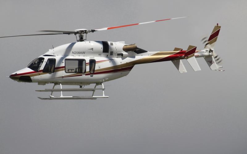 Bell 427 flown by B.G. Shirke Construction