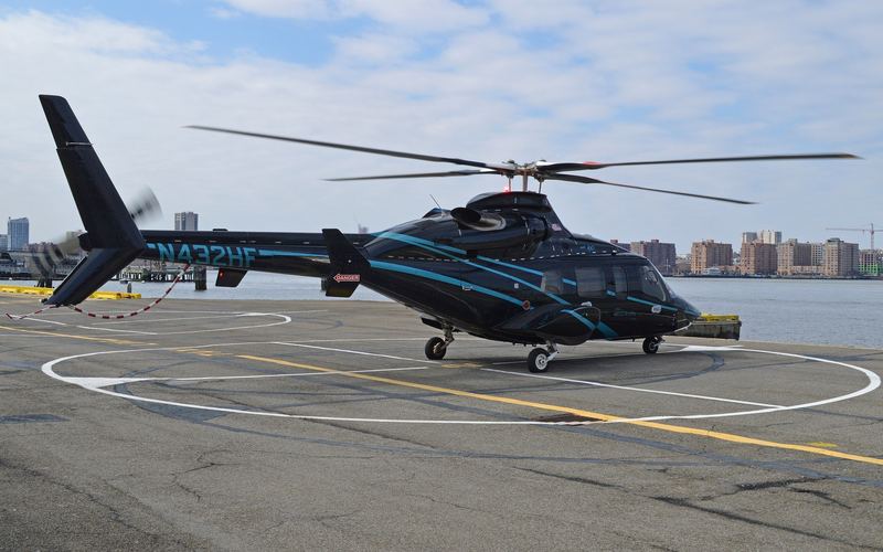 Bell 430 helicopter