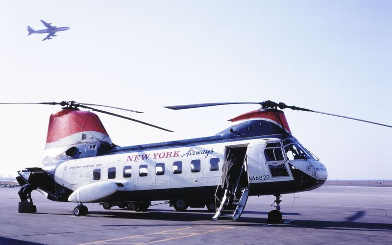 Boeing Vertol 107 helicopter
