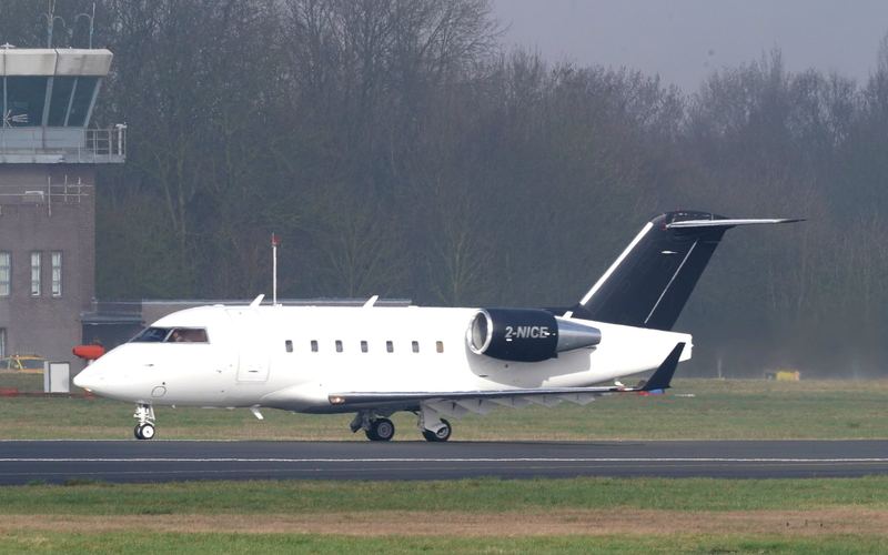 Bombardier Challenger 601 private jet