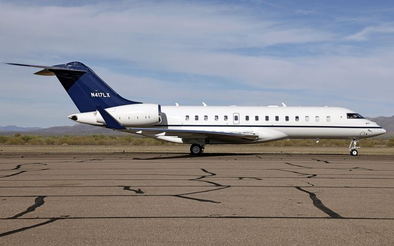 Bombardier Global 6000 private jet