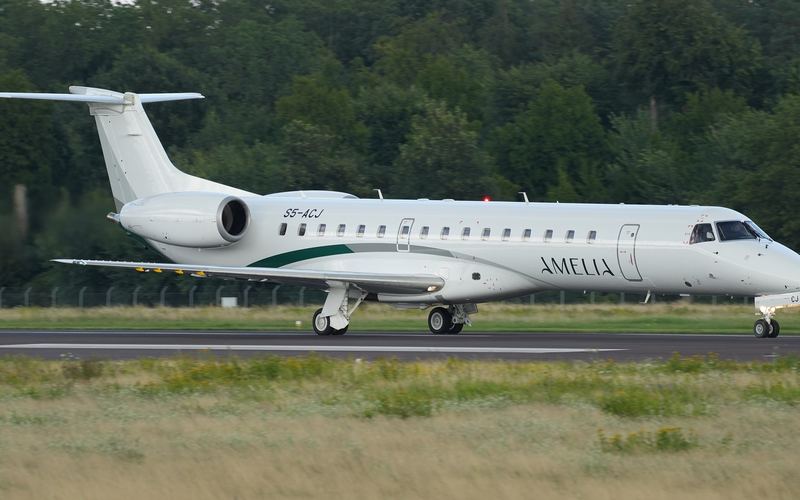 Embraer ERJ 135 flown by India Flysafe Aviation