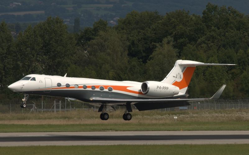 Gulfstream G550 flown by IRM