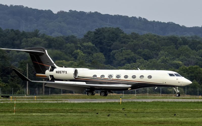 Gulfstream G650 private jet