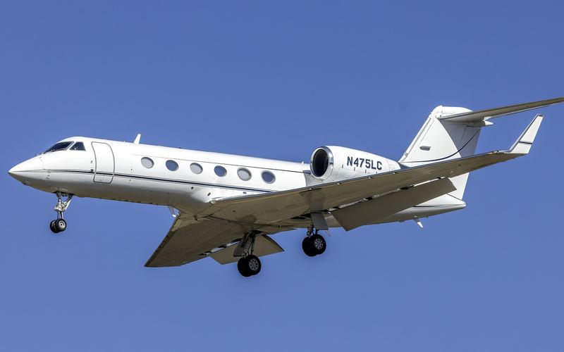 Gulfstream GIV private jet