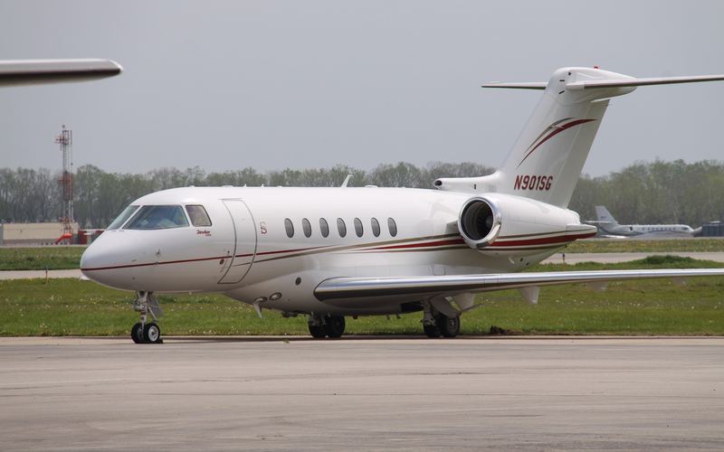 Hawker 4000 flown by Transworld Jets