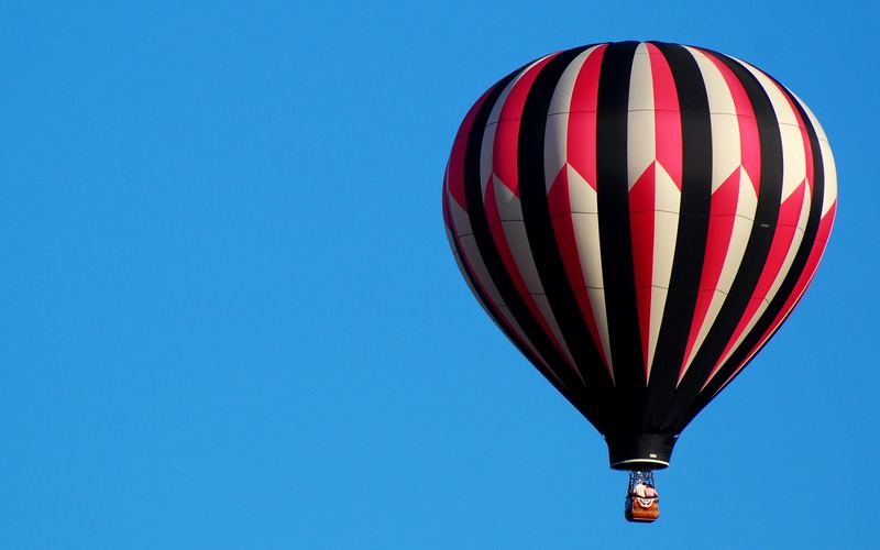 Hot air balloon flown by E-Factor Adventure Tourism (P)