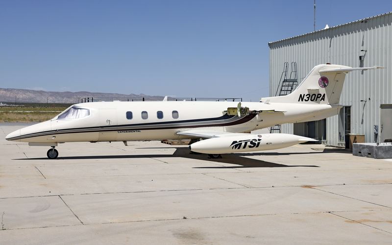 Learjet 35 private jet