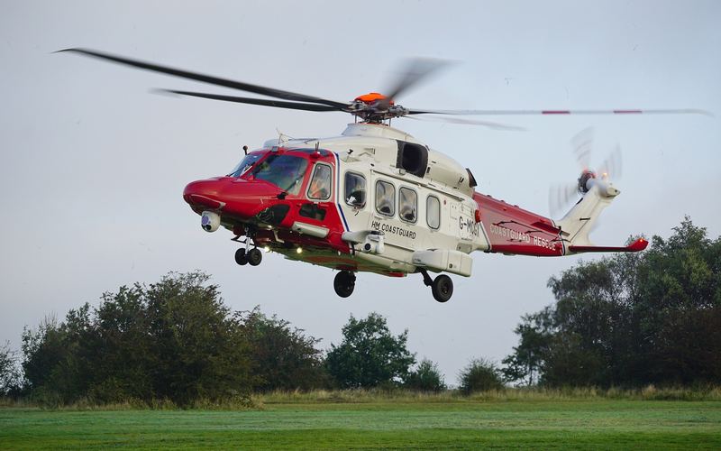 Leonardo AW189 helicopter