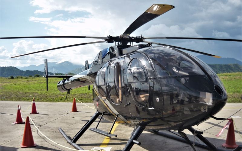 MD 600N helicopter