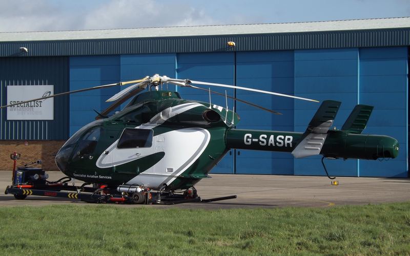 MD 902 Explorer helicopter