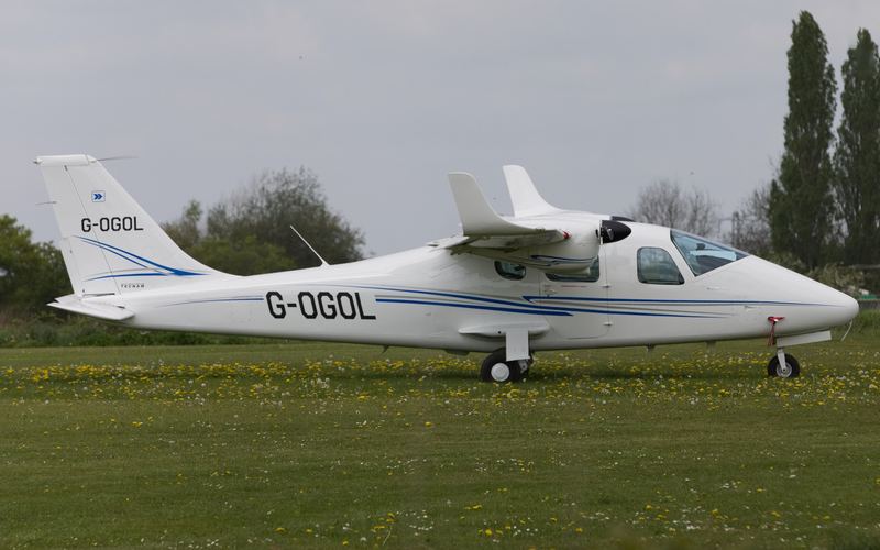 Tecnam P2006T flown by Redbird Flight Training Academy